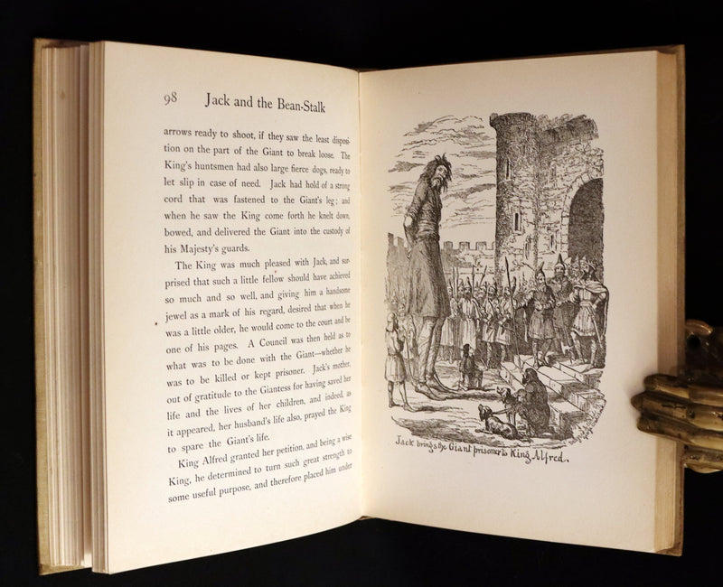1900 Scarce Book - The CRUIKSHANK FAIRY BOOK - Four Famous Stories Illustrated.