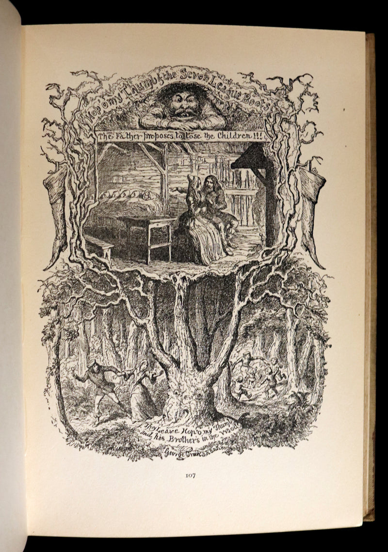 1900 Scarce Book - The CRUIKSHANK FAIRY BOOK - Four Famous Stories Illustrated.