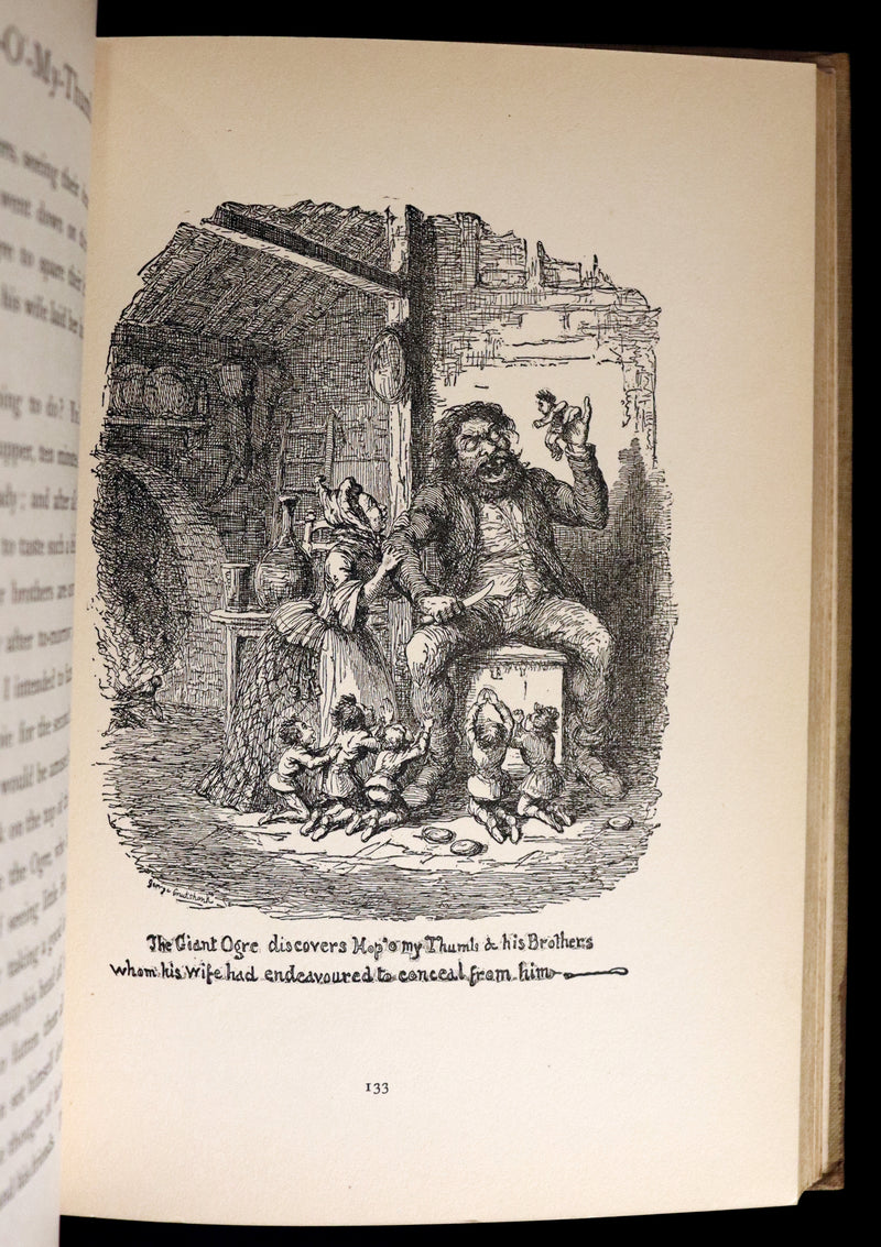 1900 Scarce Book - The CRUIKSHANK FAIRY BOOK - Four Famous Stories Illustrated.