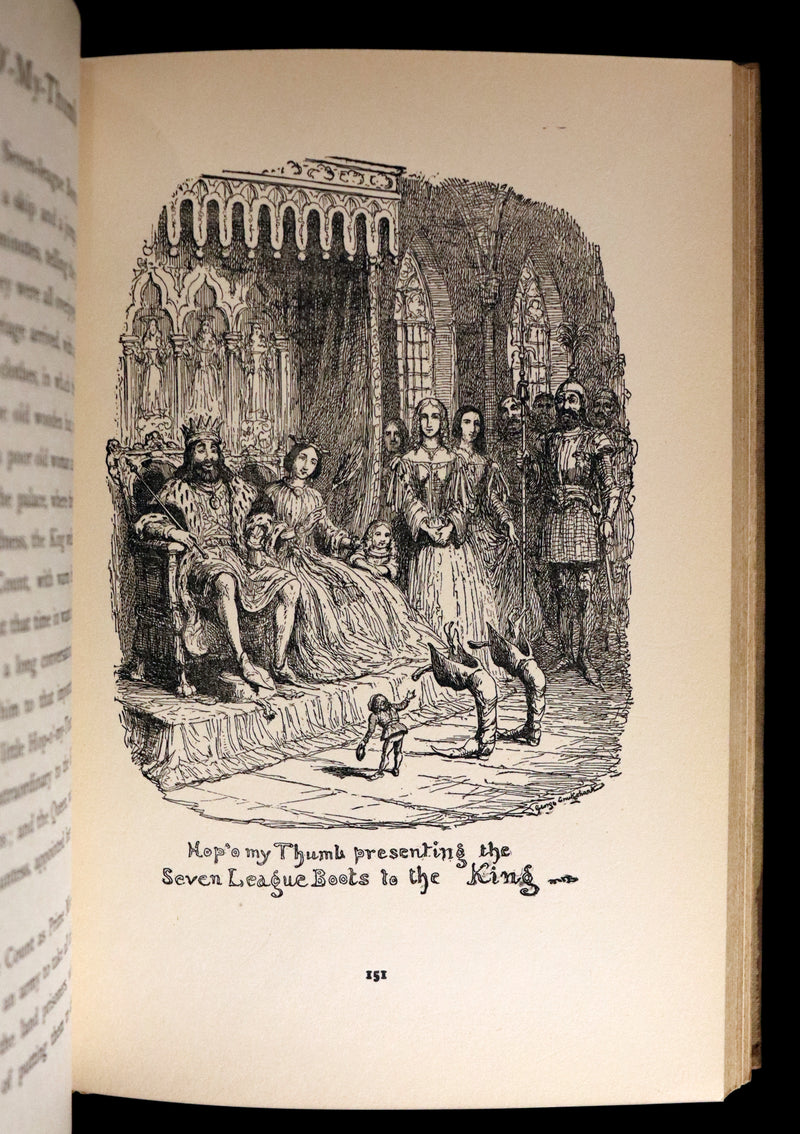 1900 Scarce Book - The CRUIKSHANK FAIRY BOOK - Four Famous Stories Illustrated.