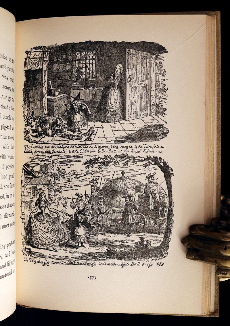 1900 Scarce Book - The CRUIKSHANK FAIRY BOOK - Four Famous Stories Illustrated.