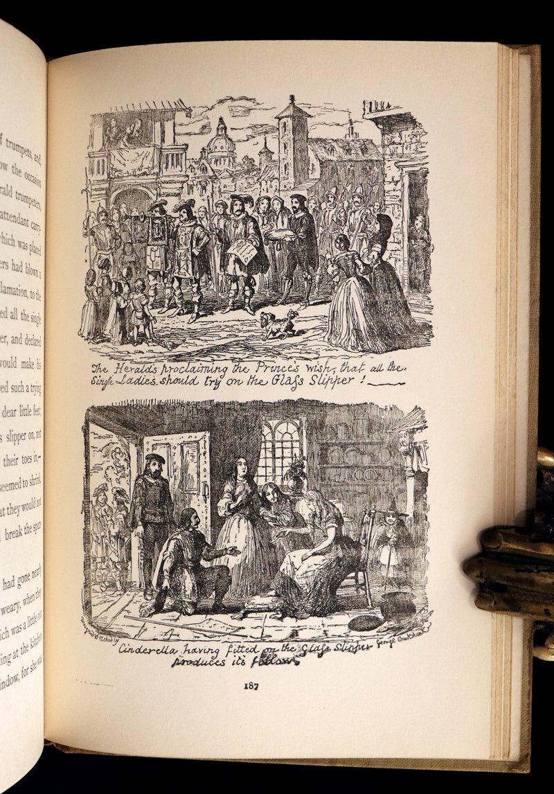 1900 Scarce Book - The CRUIKSHANK FAIRY BOOK - Four Famous Stories Illustrated.