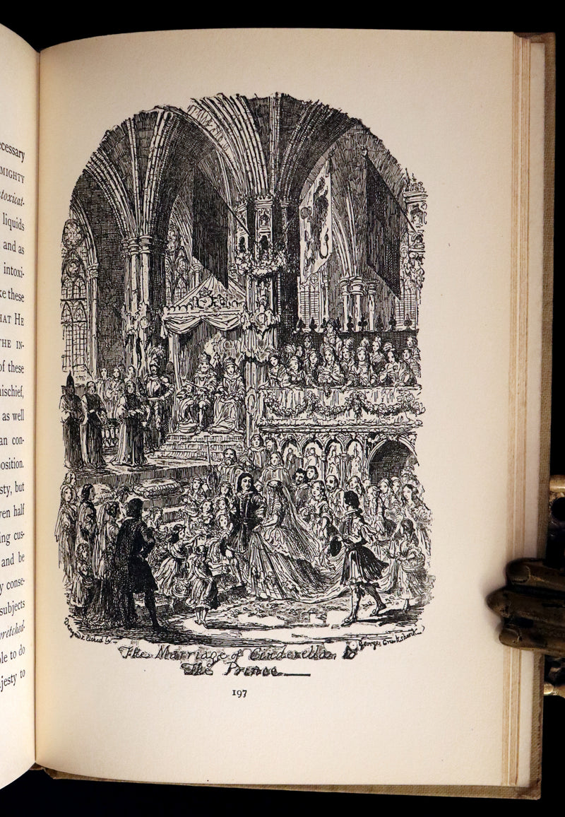 1900 Scarce Book - The CRUIKSHANK FAIRY BOOK - Four Famous Stories Illustrated.