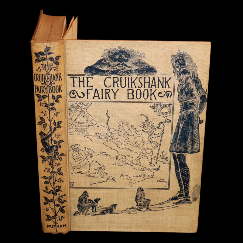 1900 Scarce Book - The CRUIKSHANK FAIRY BOOK - Four Famous Stories Illustrated.