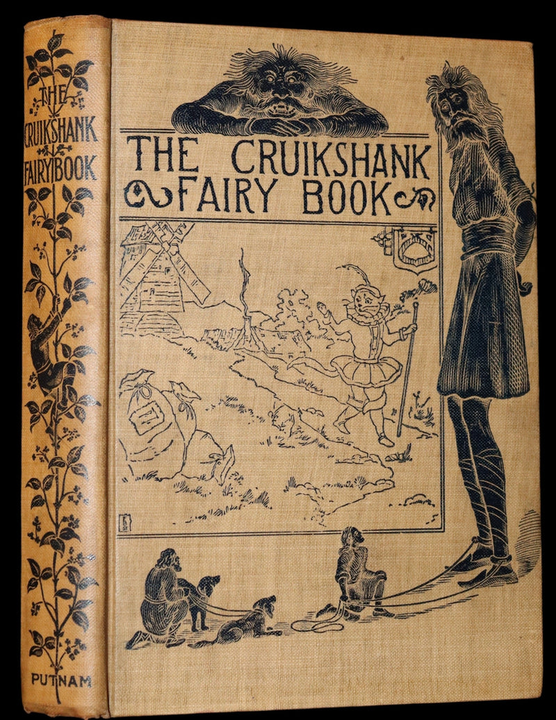 1900 Scarce Book - The CRUIKSHANK FAIRY BOOK - Four Famous Stories Illustrated.