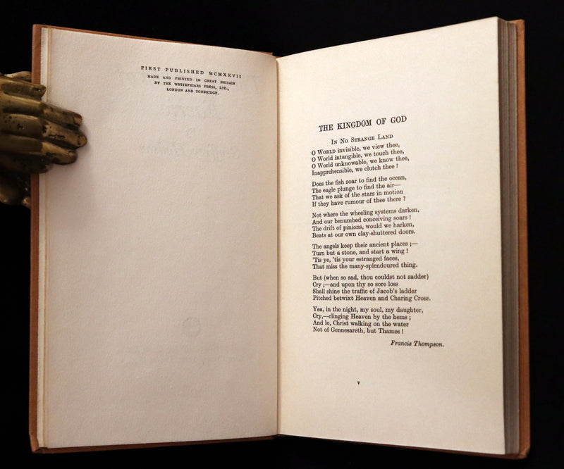 1927 Rare First Edition - THE KINGDOM OF FAERIE (Fairies) by Geoffrey Hodson. Sylphs, Gnome, Deva, Brownies, Mannikins,...