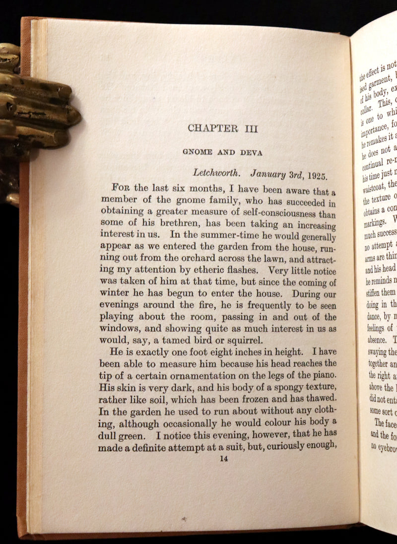 1927 Rare First Edition - THE KINGDOM OF FAERIE (Fairies) by Geoffrey Hodson. Sylphs, Gnome, Deva, Brownies, Mannikins,...