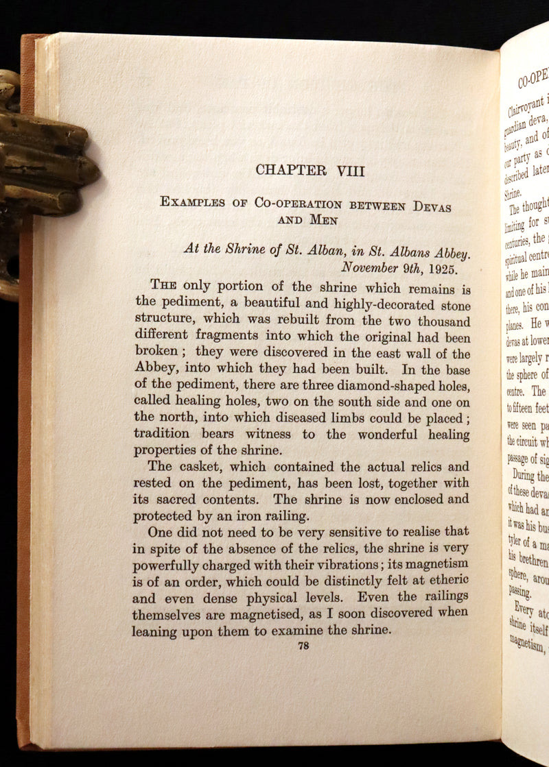 1927 Rare First Edition - THE KINGDOM OF FAERIE (Fairies) by Geoffrey Hodson. Sylphs, Gnome, Deva, Brownies, Mannikins,...