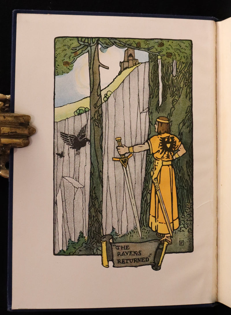 1903 Scarce First Edition - The GOLDENROD FAIRY BOOK illustrated by Charles Buckles Falls.