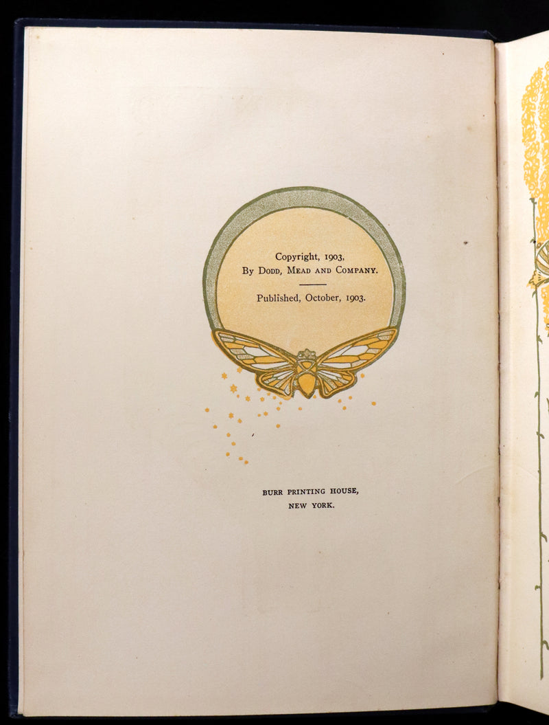 1903 Scarce First Edition - The GOLDENROD FAIRY BOOK illustrated by Charles Buckles Falls.