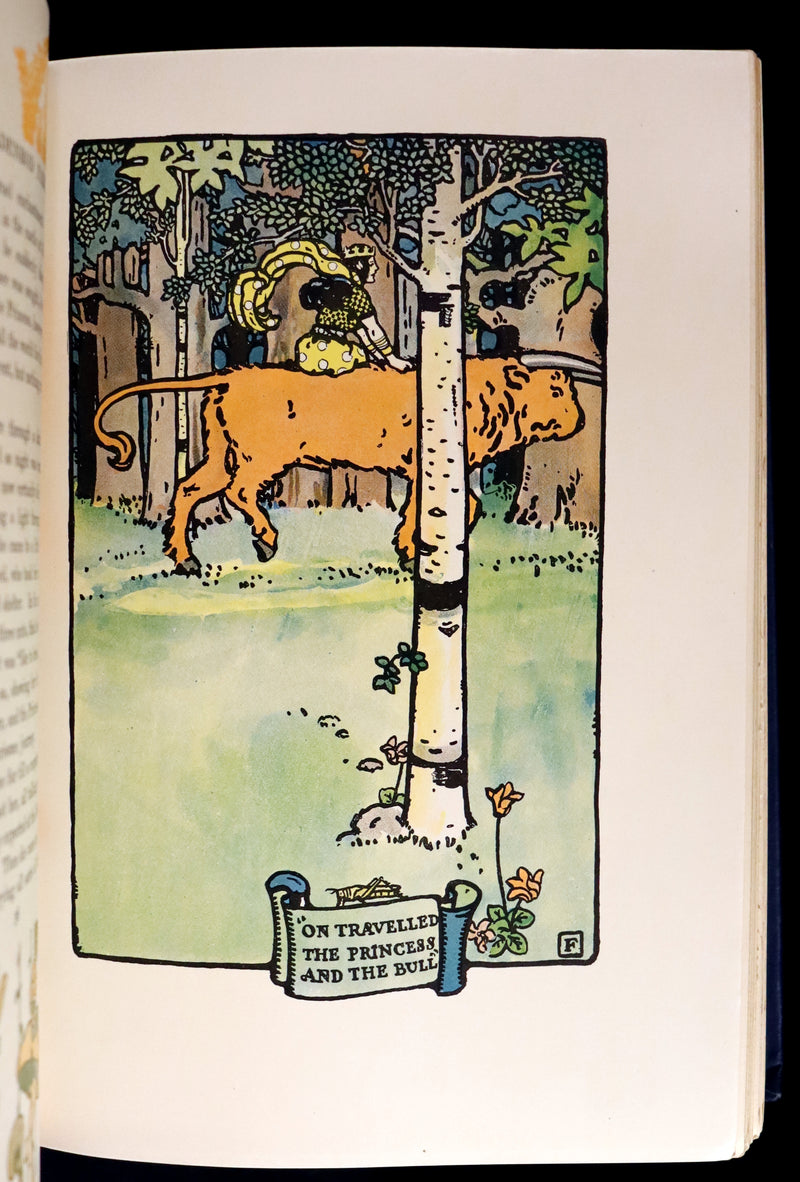 1903 Scarce First Edition - The GOLDENROD FAIRY BOOK illustrated by Charles Buckles Falls.