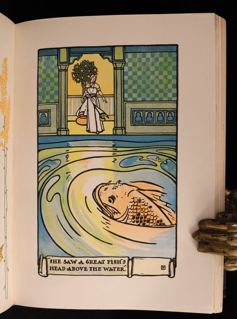 1903 Scarce First Edition - The GOLDENROD FAIRY BOOK illustrated by Charles Buckles Falls.