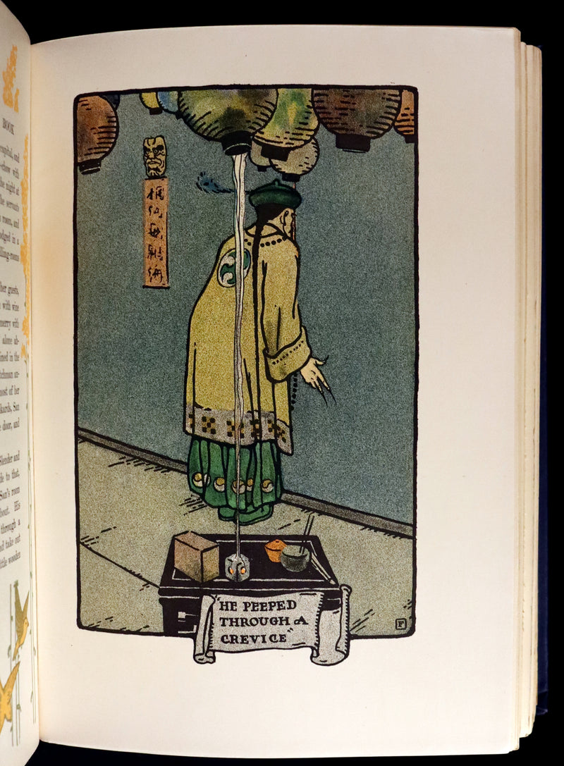 1903 Scarce First Edition - The GOLDENROD FAIRY BOOK illustrated by Charles Buckles Falls.