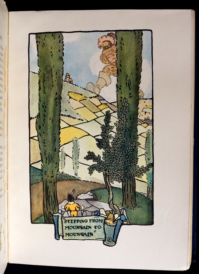 1903 Scarce First Edition - The GOLDENROD FAIRY BOOK illustrated by Charles Buckles Falls.