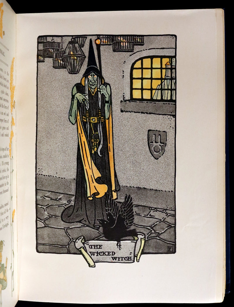1903 Scarce First Edition - The GOLDENROD FAIRY BOOK illustrated by Charles Buckles Falls.