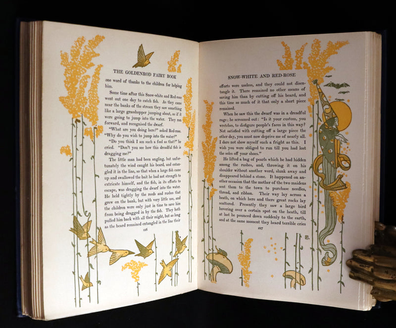 1903 Scarce First Edition - The GOLDENROD FAIRY BOOK illustrated by Charles Buckles Falls.