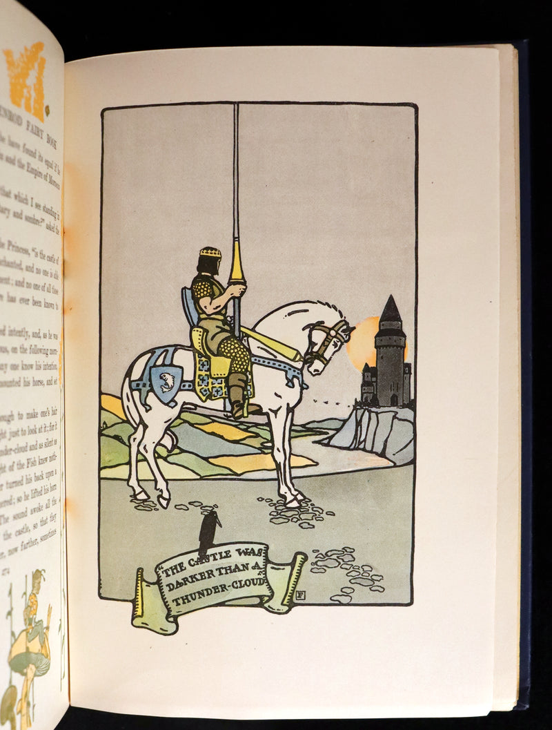 1903 Scarce First Edition - The GOLDENROD FAIRY BOOK illustrated by Charles Buckles Falls.