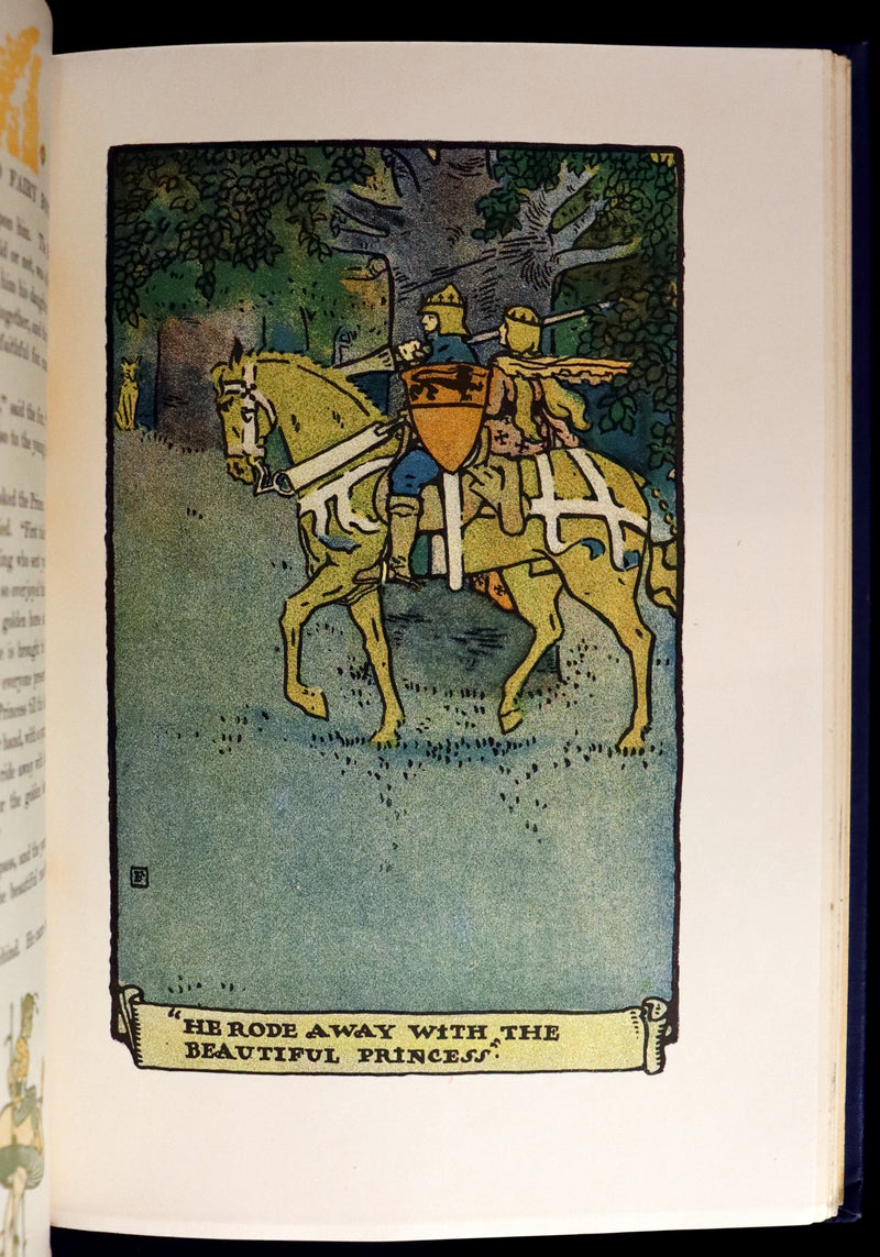 1903 Scarce First Edition - The GOLDENROD FAIRY BOOK illustrated by Charles Buckles Falls.