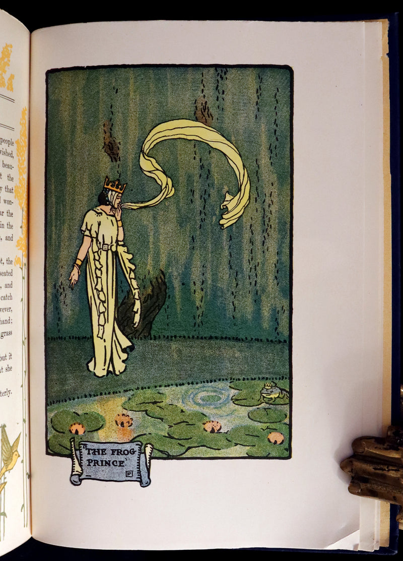 1903 Scarce First Edition - The GOLDENROD FAIRY BOOK illustrated by Charles Buckles Falls.