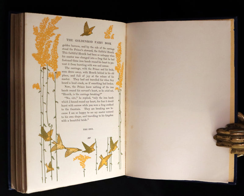 1903 Scarce First Edition - The GOLDENROD FAIRY BOOK illustrated by Charles Buckles Falls.