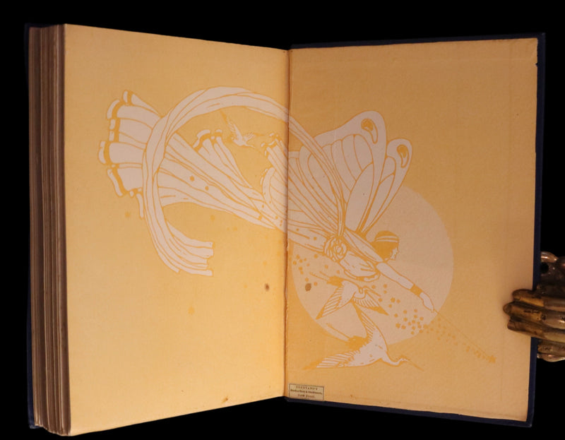 1903 Scarce First Edition - The GOLDENROD FAIRY BOOK illustrated by Charles Buckles Falls.