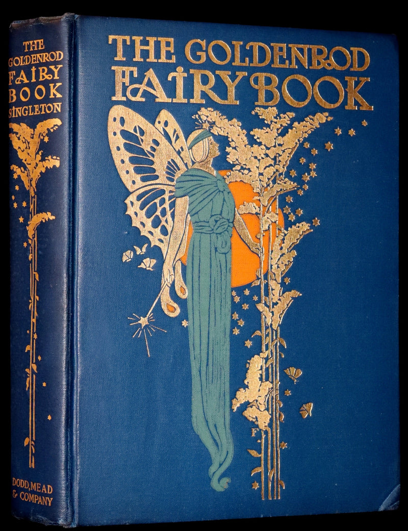 1903 Scarce First Edition - The GOLDENROD FAIRY BOOK illustrated by Charles Buckles Falls.