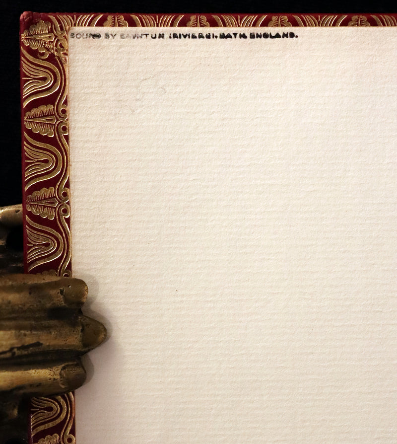 1899 Rare Illustrated Edition bound by Bayntun-Riviere - JANE EYRE by CHARLOTTE BRONTË (Currer Bell).