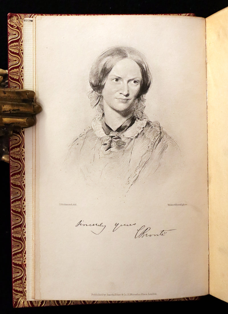 1899 Rare Illustrated Edition bound by Bayntun-Riviere - JANE EYRE by CHARLOTTE BRONTË (Currer Bell).