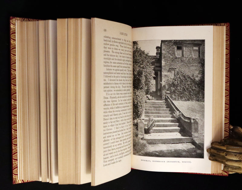 1899 Rare Illustrated Edition bound by Bayntun-Riviere - JANE EYRE by CHARLOTTE BRONTË (Currer Bell).