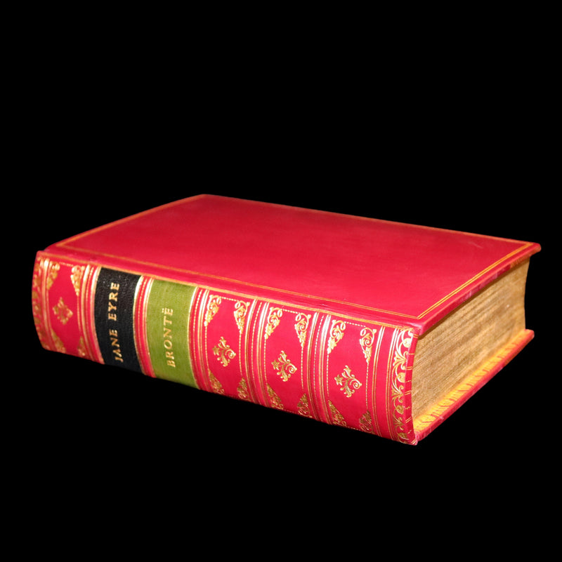 1899 Rare Illustrated Edition bound by Bayntun-Riviere - JANE EYRE by CHARLOTTE BRONTË (Currer Bell).