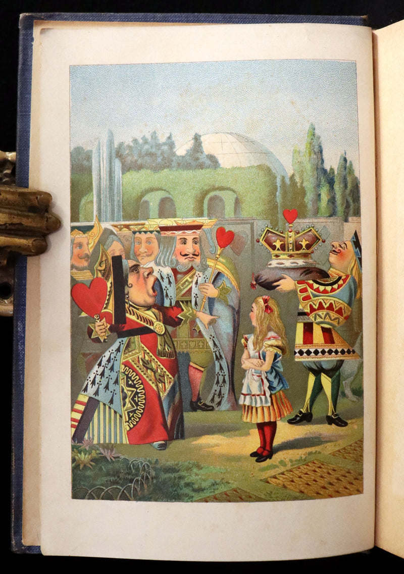 1912 Scarce McKay color Edition - Alice's Adventures in Wonderland & Through the Looking-Glass.
