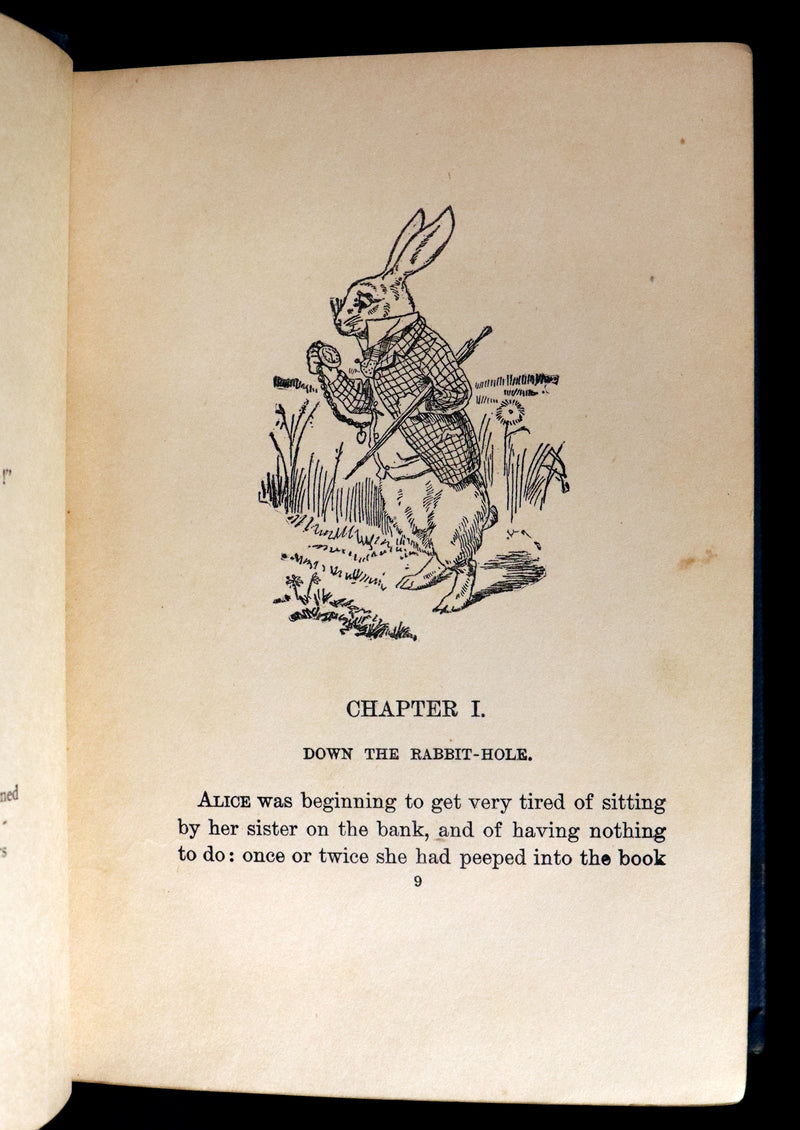 1912 Scarce McKay color Edition - Alice's Adventures in Wonderland & Through the Looking-Glass.