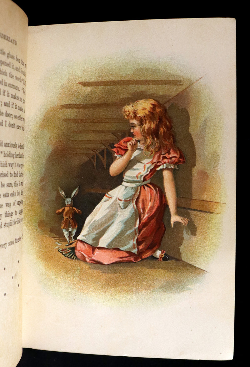 1912 Scarce McKay color Edition - Alice's Adventures in Wonderland & Through the Looking-Glass.