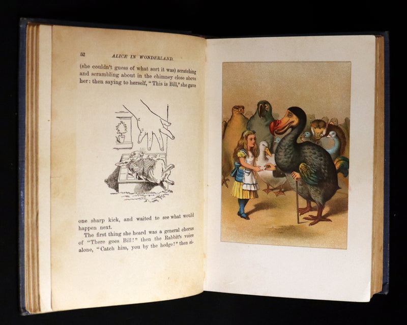 1912 Scarce McKay color Edition - Alice's Adventures in Wonderland & Through the Looking-Glass.