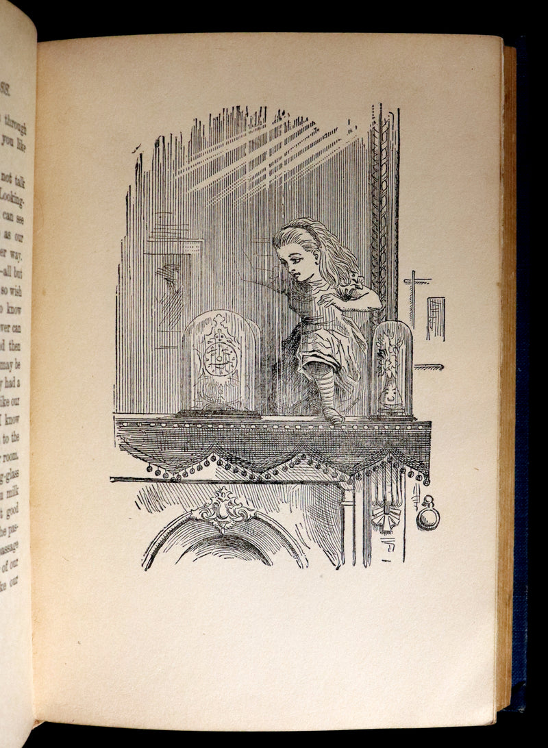 1912 Scarce McKay color Edition - Alice's Adventures in Wonderland & Through the Looking-Glass.