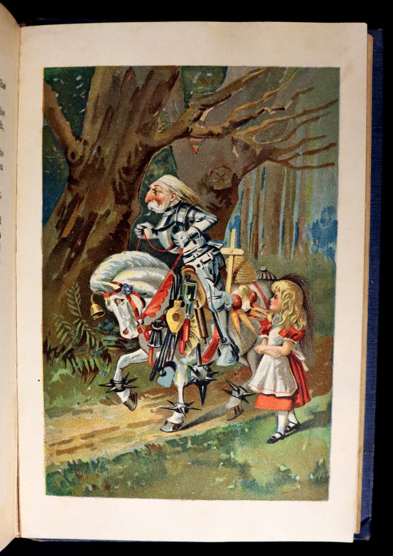 1912 Scarce McKay color Edition - Alice's Adventures in Wonderland & Through the Looking-Glass.