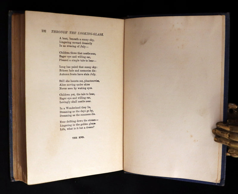 1912 Scarce McKay color Edition - Alice's Adventures in Wonderland & Through the Looking-Glass.