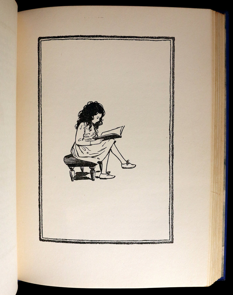 1922 Rare Book - HEIDI by Johanna Spyri illustrated in color by Jessie Willcox Smith.