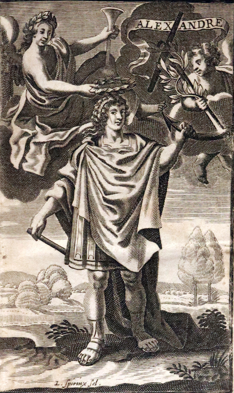 1668 Rare French Book ~ Histories of Alexander the Great ~ Quinte-Curce de la vie et des actions d'Alexandre Le Grand.