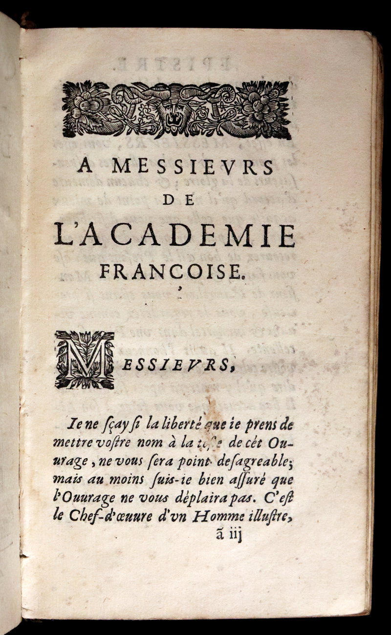 1668 Rare French Book ~ Histories of Alexander the Great ~ Quinte-Curce de la vie et des actions d'Alexandre Le Grand.