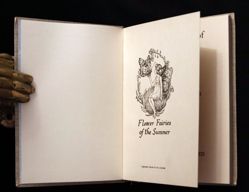 1925 Rare Book - Cicely Mary Barker - FLOWER FAIRIES OF THE SUMMER.