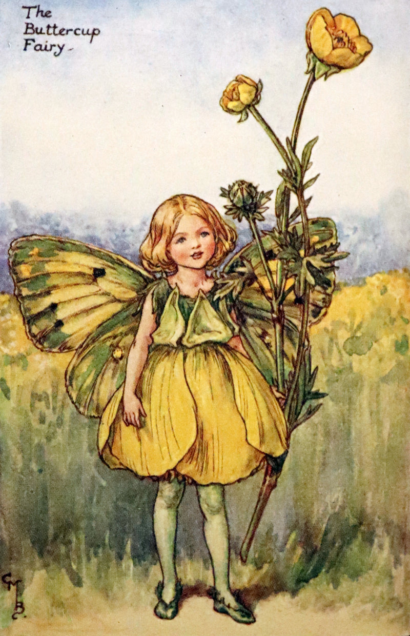 1925 Rare Book - Cicely Mary Barker - FLOWER FAIRIES OF THE SUMMER.