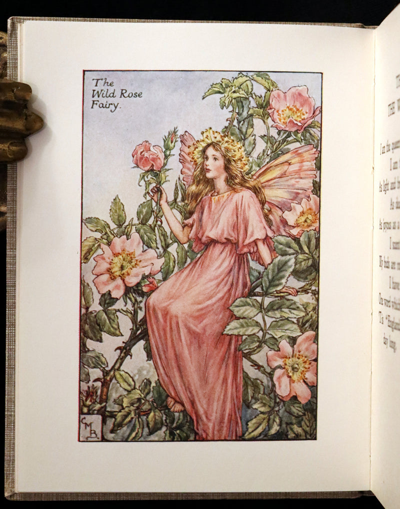 1925 Rare Book - Cicely Mary Barker - FLOWER FAIRIES OF THE SUMMER.