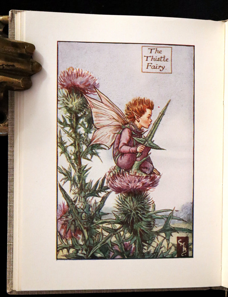1925 Rare Book - Cicely Mary Barker - FLOWER FAIRIES OF THE SUMMER.