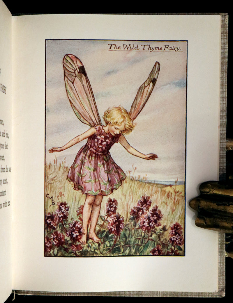 1925 Rare Book - Cicely Mary Barker - FLOWER FAIRIES OF THE SUMMER.