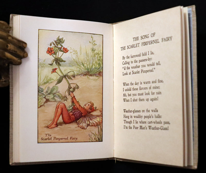 1925 Rare Book - Cicely Mary Barker - FLOWER FAIRIES OF THE SUMMER.