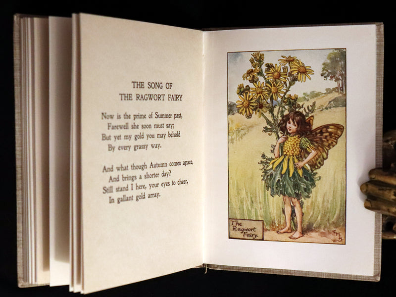 1925 Rare Book - Cicely Mary Barker - FLOWER FAIRIES OF THE SUMMER.