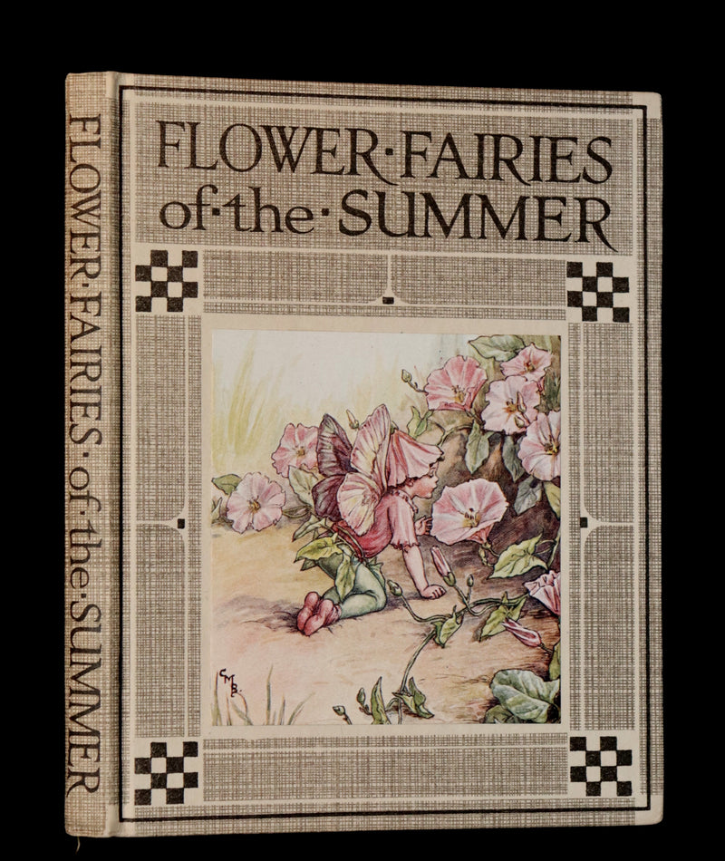 1925 Rare Book - Cicely Mary Barker - FLOWER FAIRIES OF THE SUMMER.