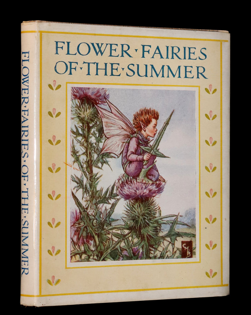 1925 Rare Book - Cicely Mary Barker - FLOWER FAIRIES OF THE SUMMER.