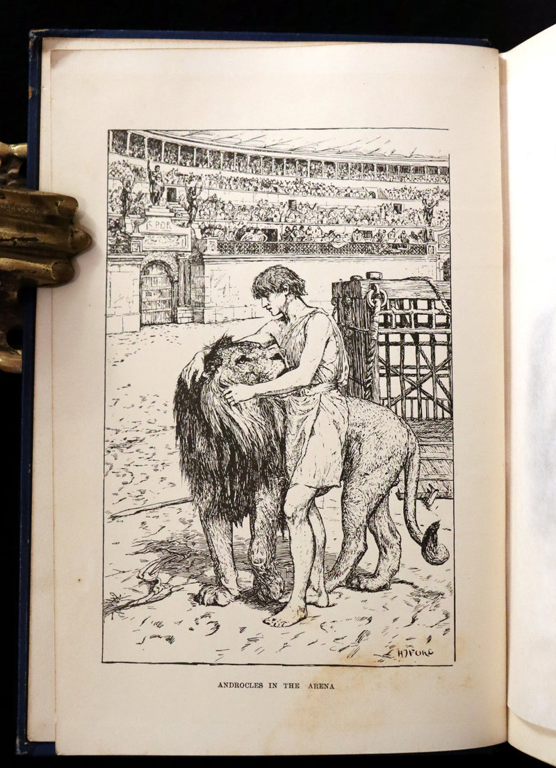 1896 First Edition Book - The Animal Story Book by Andrew Lang Illustrated by H. J. FORD.